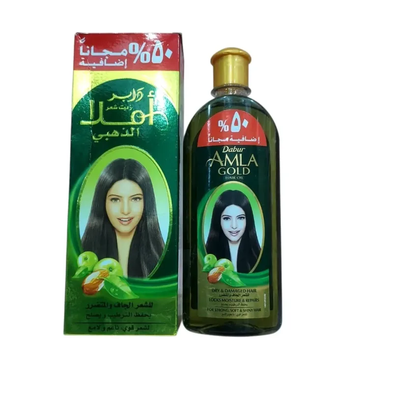زيت الشعر دابر املا الذهبي